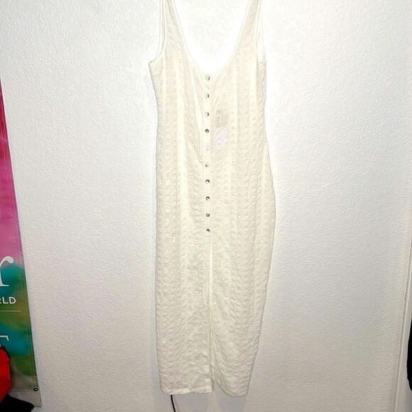 NWT Lovers & Friends LAGUNA BAY MAXI DRESS White Revolve Large - Picture 2 of 13